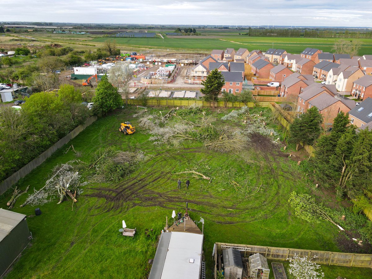 MarkHemment's tweet photo. Planning Application (F/YR24/0562/F), where developer felled trees but did not initially declare the 'degradation' under BNG legislation, is up for consideration by FDC on Wednesday.
#Chatteris #planning #bng https://t.co/mTkjAyZcGU