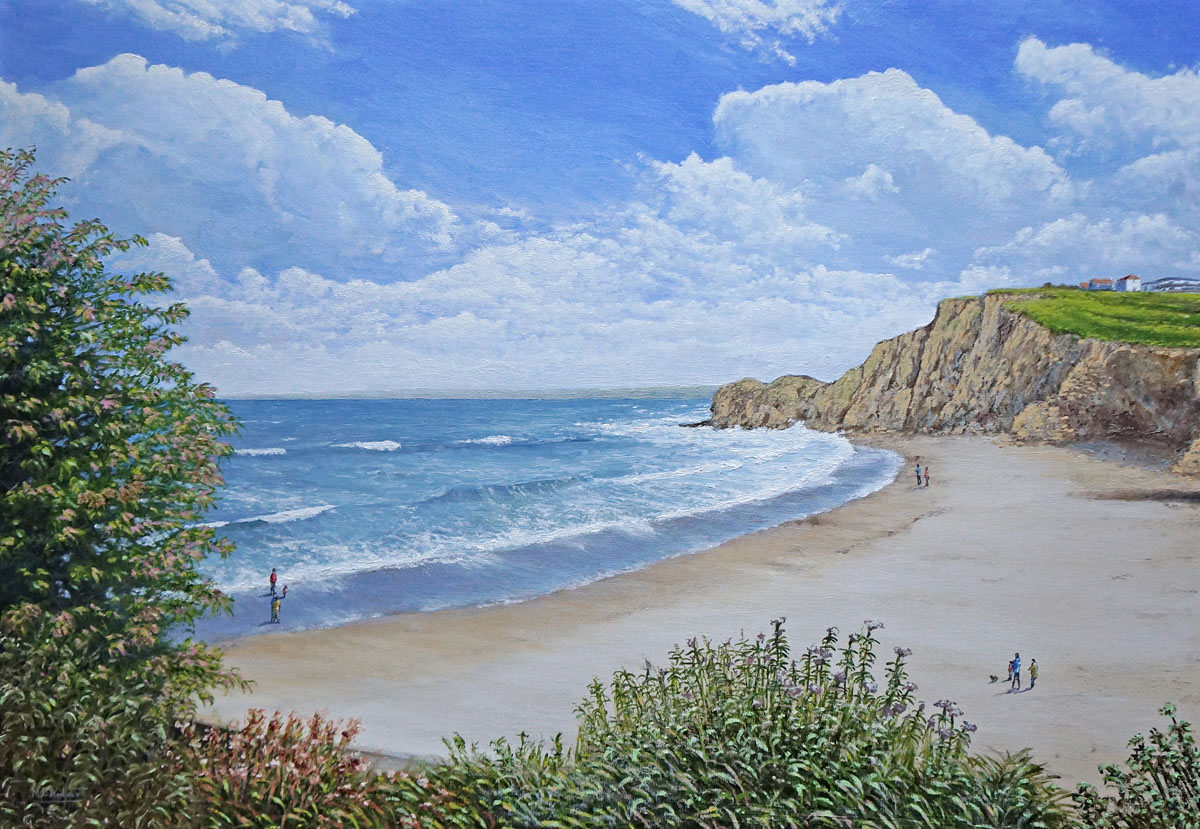 Sold: ‘Hope Cove’. This oil painting recently sold at Mayne Gallery.
To view more of my paintings at the Mayne Gallery website, please click on the link below:
maynegallery.co.uk/artists/mark-w…

#artist #maynegallery #devonartists #oilpaintings #kingsbridge #contemporaryart #artcollectors