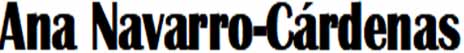 Ana Navarro-Cárdenas