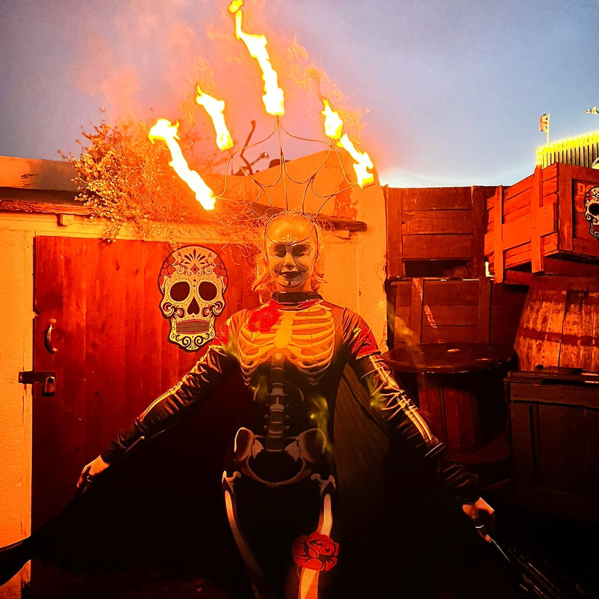 🔥 Ticket sales are on Fire! 🔥

It's less than a week to go till you can soak up the vibrant thrills of our 𝕸𝖊𝖝𝖎𝖈𝖆𝖓 𝕱𝖊𝖘𝖙𝖎𝖛𝖆𝖑. 🌹💀🇲🇽

Book your tickets for only £15, with fireworks and entertainment included. Vamos!