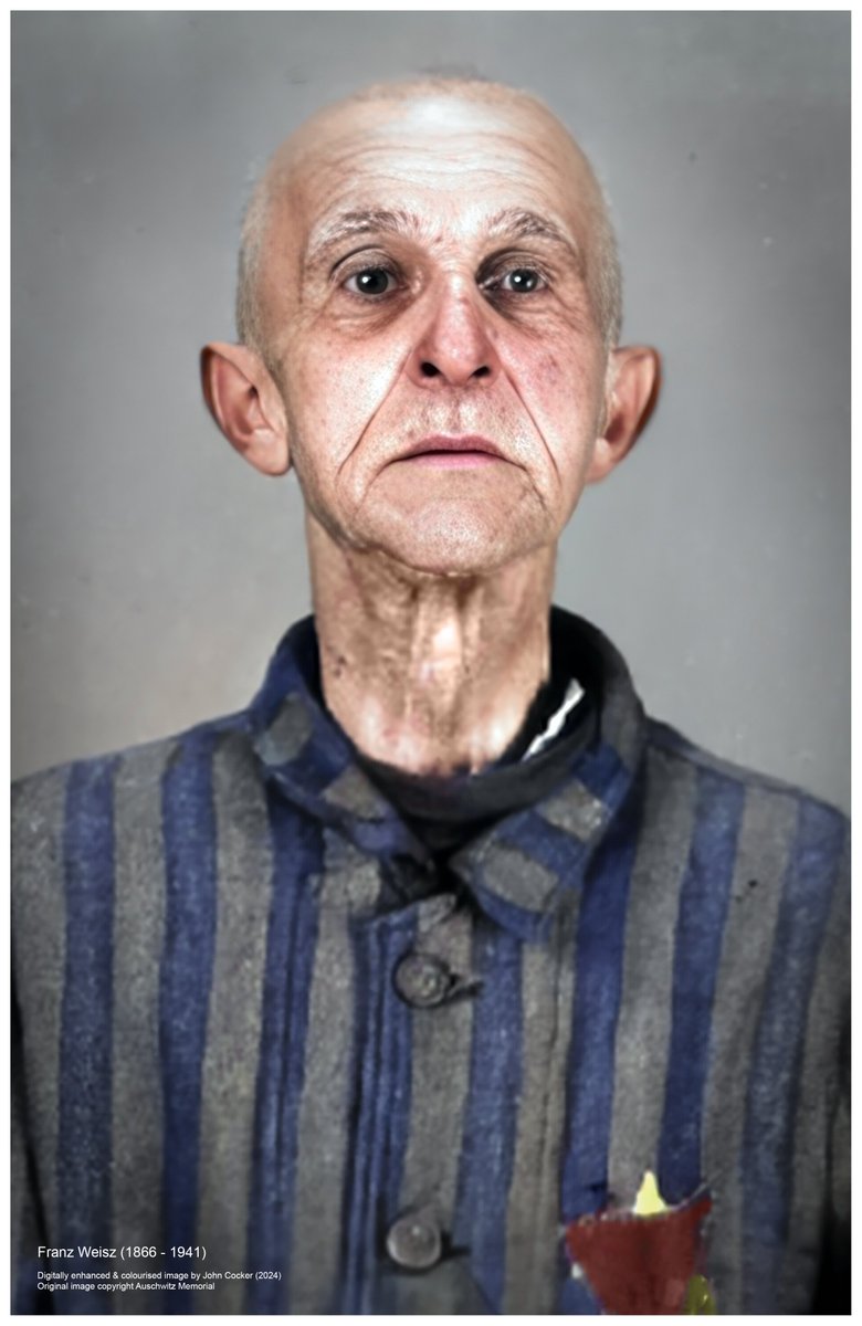 On this day in 1941, a 75 year old Slovak Jewish man perished in Auschwitz after being incarcerated for 3 days. His name was Franz Weisz

Please support <a href="/AuschwitzMuseum/">Auschwitz Memorial</a> reach 2m followers