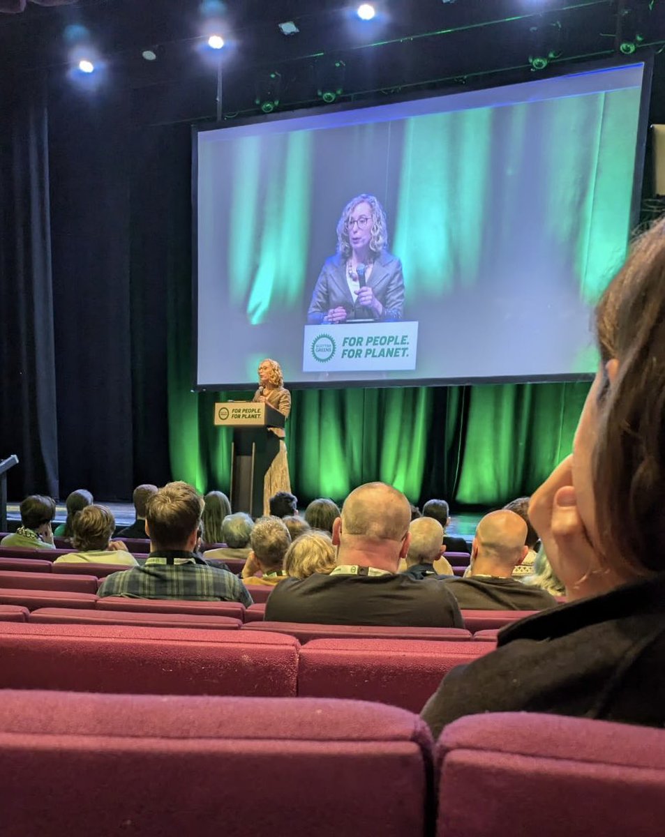 “The Scottish Greens have called for a 'mansion tax' to be introduced by John Swinney in the Budget.
Home buyers would be taxed 15% on the part of homes worth over £1m.Also: the 12% rate would start at £650,000.”
P&amp;K branch members at Conference hearing the call for a mansion tax