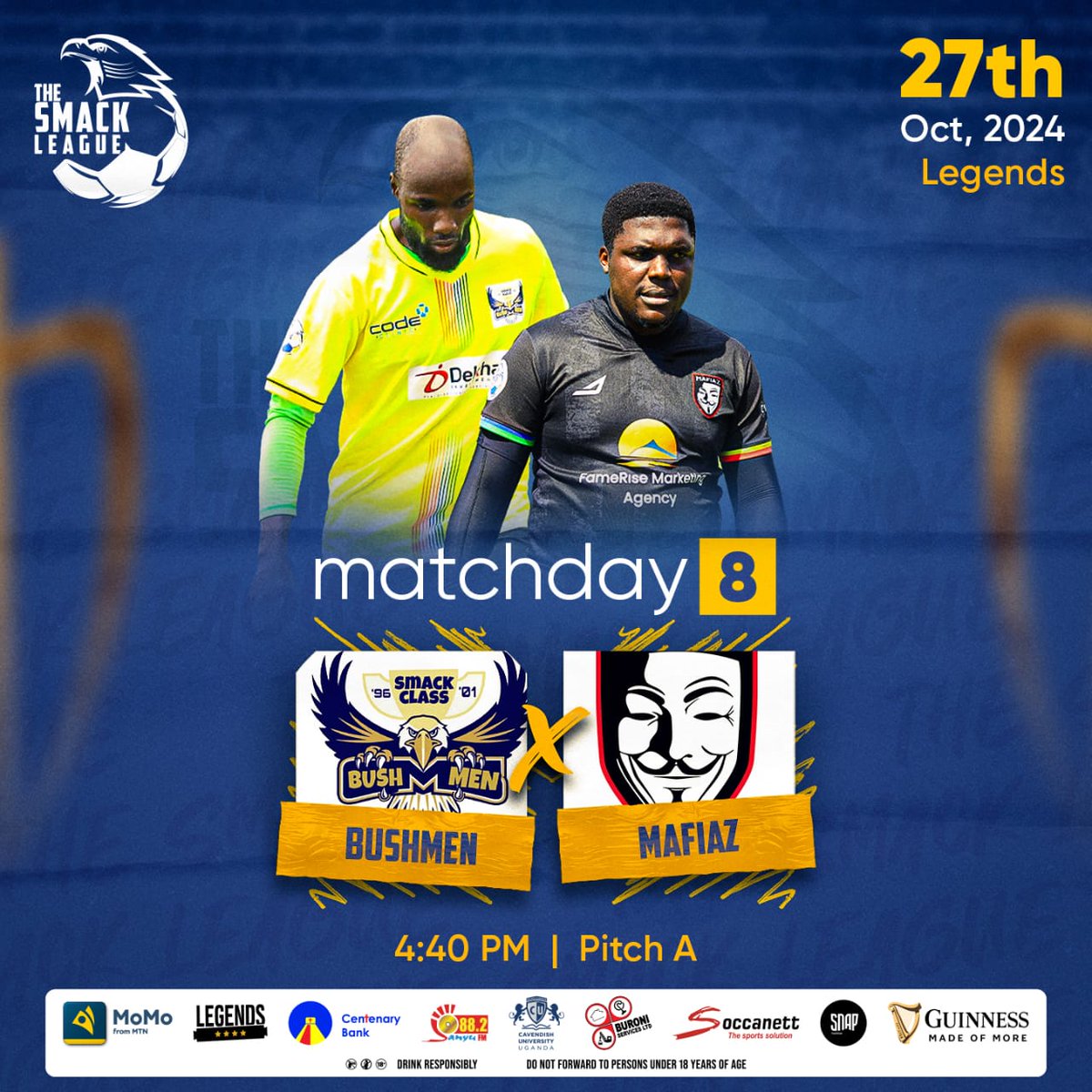 MafiazFc's tweet photo. Friendly action against the @Bushmen01 to close out Match day 8. Score predictions? #TSL7 #riftvalleyconcrete @mfameriseagency @codeplayug @Larca2020 https://t.co/mzI9GTNf3B