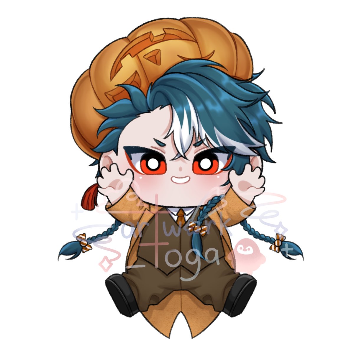 wayoisurmine's tweet photo. คืนนี้มาพับกบ เอ้ย!
พบกับ แจ็ค โอเลนเหยากันคร้าบ 🎃🎃

𝖠𝗋𝗍 𝖻𝗒 @artwork_toga 
𝖼𝗆𝗌 𝖿𝗈𝗋 @wayoisurmine 

ᡣ𐭩 #แฟนอาร์ตคนเกลือ ⋆✴︎˚｡⋆ https://t.co/OtBOiELUEL