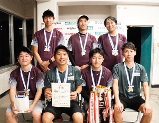 JSTA_official's tweet photo. #第31回全日本クラブソフトテニス選手権大会
令和6年10月26日、27日
千葉県白子町

男子決勝トーナメント

🥇レペゼン長崎A(長崎)
🥈Johseiclub A(愛知)
🥉Lit.A(栃木)
🥉松葉クラブA(愛知)

大会結果
https://t.co/AXNg5NWz5G https://t.co/gS9xGQJaw2