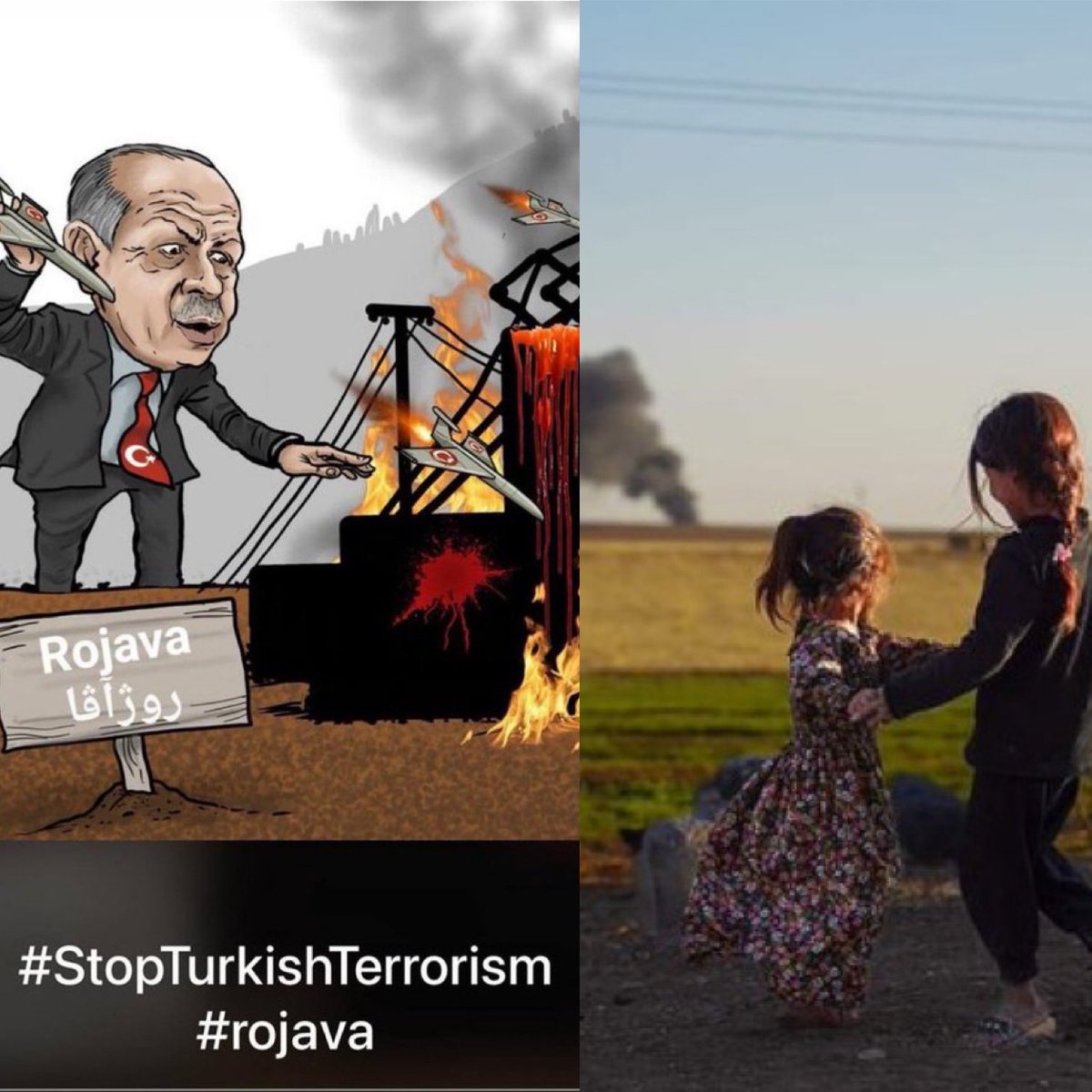 irfanarslan21's tweet photo. Bingeha dijmîniya dewleta tirk gelek kur e, hebûna xwe li ser tinebûna kurda dixwazin ava bikin. Ji ber vî yekî gotina “aşitî” lîstikekî nû ye, bila kes dilê xwe bi vê şa neke. 
#Rojava #NoFlyZoneRojava #StopRojavaGenocide #Kurd #Yekîtî #Azadî https://t.co/HCDDk5omry