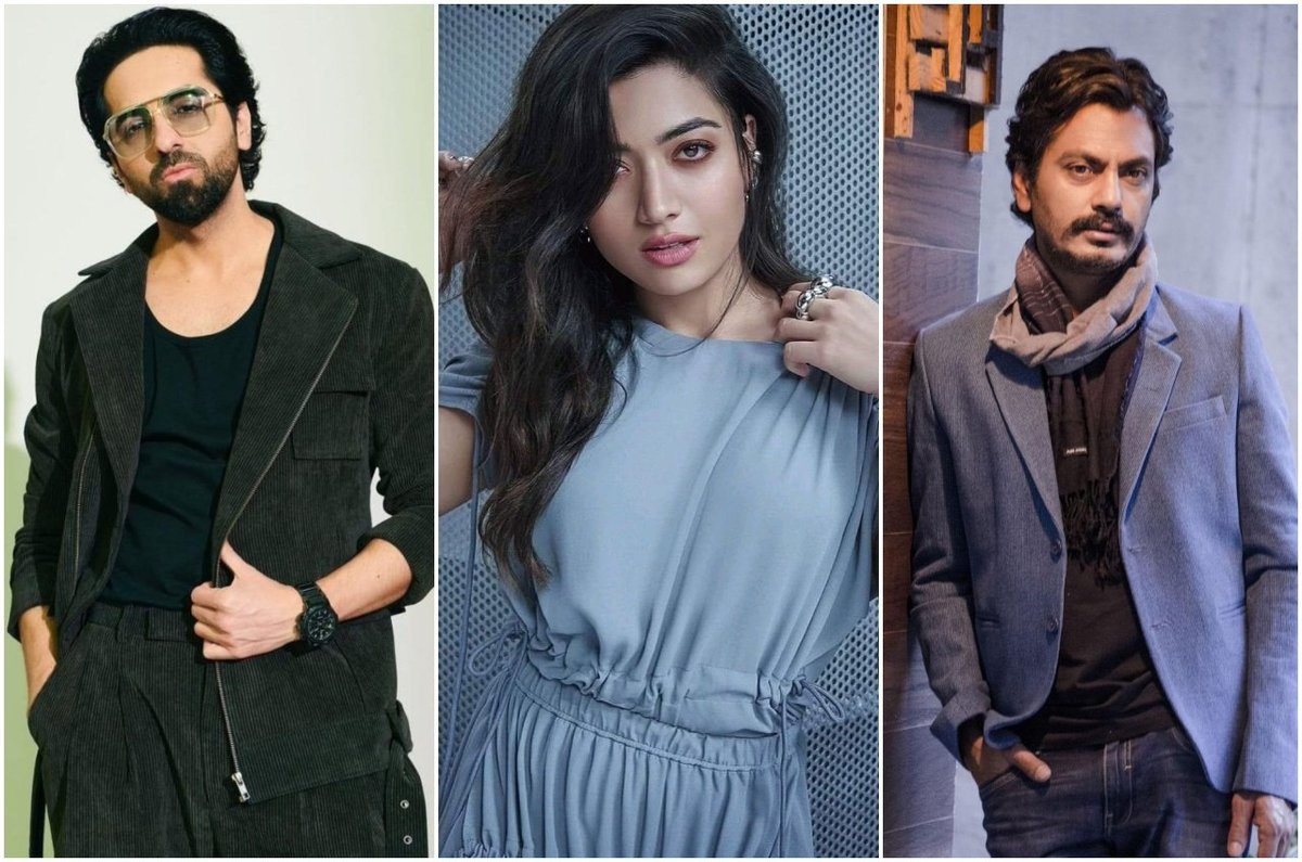 ScreenScoop4's tweet photo. #NawazuddinSiddiqui links up with the #MaddockFilms horror-comedy squad! 🔥 Nawaz is gonna slay as the bad guy in #Thamba alongside #AyushmannKhurrana and #RashmikaMandanna! 🎬👻
#Munjya director Aditya Sarpotdar's got a wild vampire comedy in the works
#VampVibes https://t.co/WfuSzlTVfO