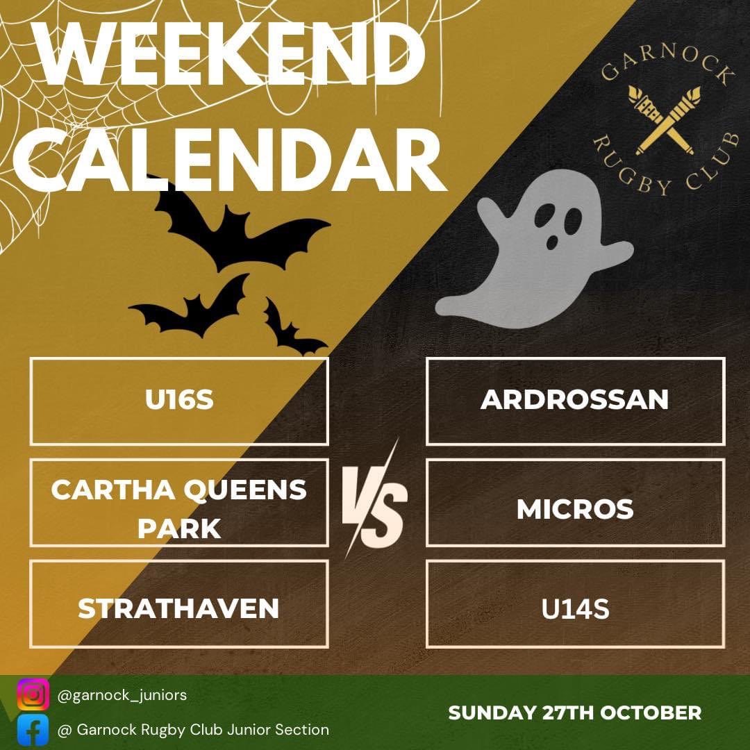Our Junior Section teams are in action today. If you’re looking for some rugby action close to home then why not come and show your support to our U16s as they take on Ardrossan at Lochshore.