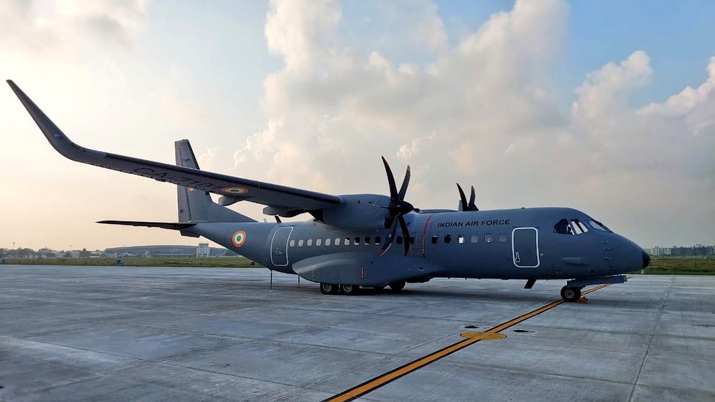 Hon'ble Prime Minister Shri Narendra Modi, along with the Spanish Prime Minister Mr. Pedro Sanchez will jointly inaugurate the #TATA Aircraft Complex for manufacturing #C295 aircraft in Vadodara, #Gujarat on 28th October 2024. 

🔹This will be the first private sector Final