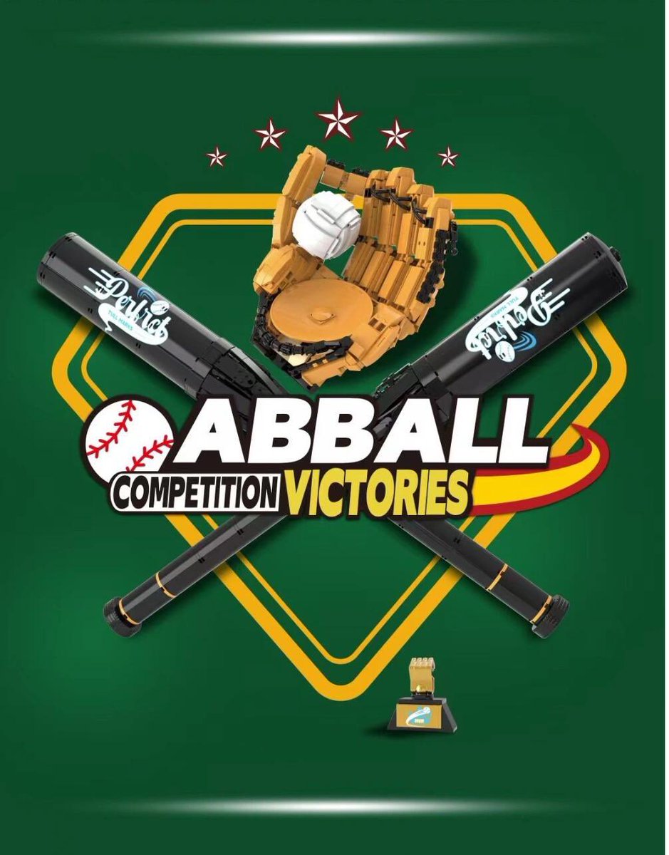 brickstalker's tweet image. Baseball Competition Victories - Model Building Set

#Baseball #SportsMemorabilia #BuildingSet #ModelKit #CompetitiveSpirit