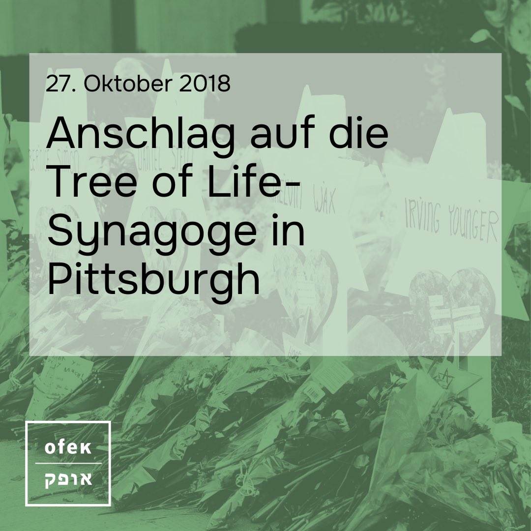 Heute vor sechs Jahren, am 27. Oktober 2018, verübte ein Attentäter den schwersten antisemitischen Anschlag auf Jüdinnen:Juden in den #USA.
🧵