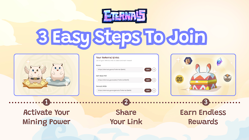 Optimus_VX's tweet image. 2/ The Alliance Mining program even lets you boost your earnings by inviting friends. 

Whether you want passive income or more active gameplay, Eternals makes it easy to grow your portfolio. #PlayToEarn #AllianceMining