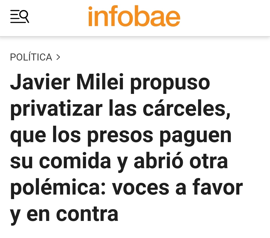 Opiniones? 

Yo totalmente a Favor.