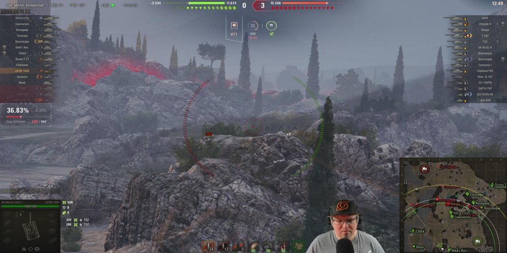 Die Irrenanstalt hat wieder geöffnet! Wir starten mit: World of Tanks ift.tt/n7pIYZ4 #DocMichi #DocMichiTV #Twitch #Streamer #CommunityGaming #TwitchStreamer