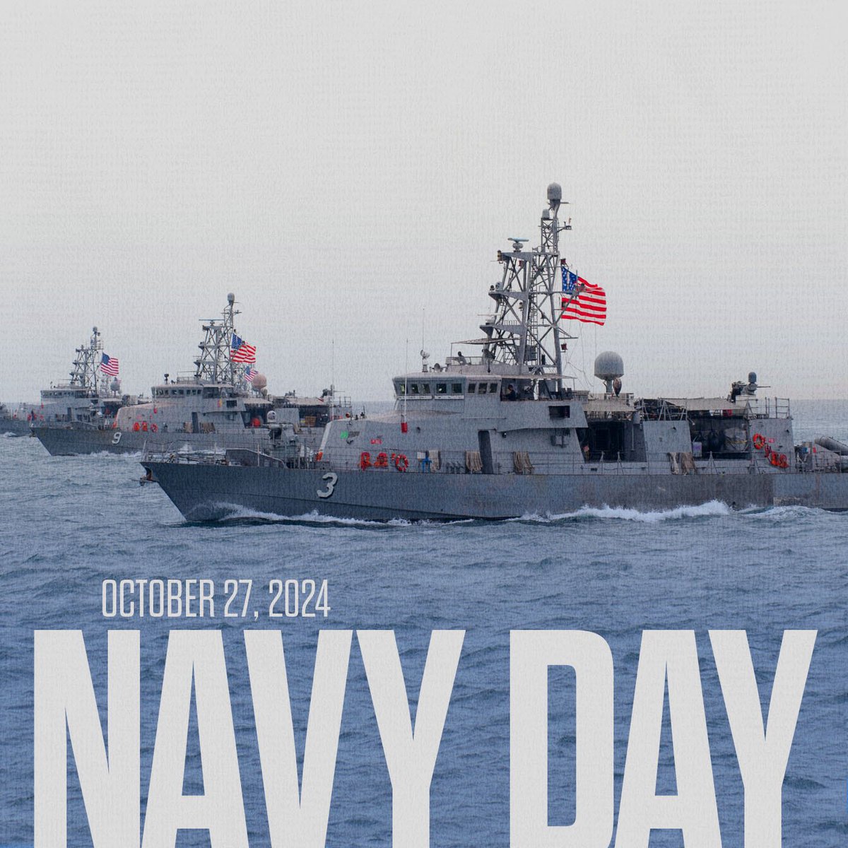On this Navy Day, we celebrate the bravery and dedication of those who guard our seas. Thank you for your service and protecting our freedoms! ⚓️🇺🇸