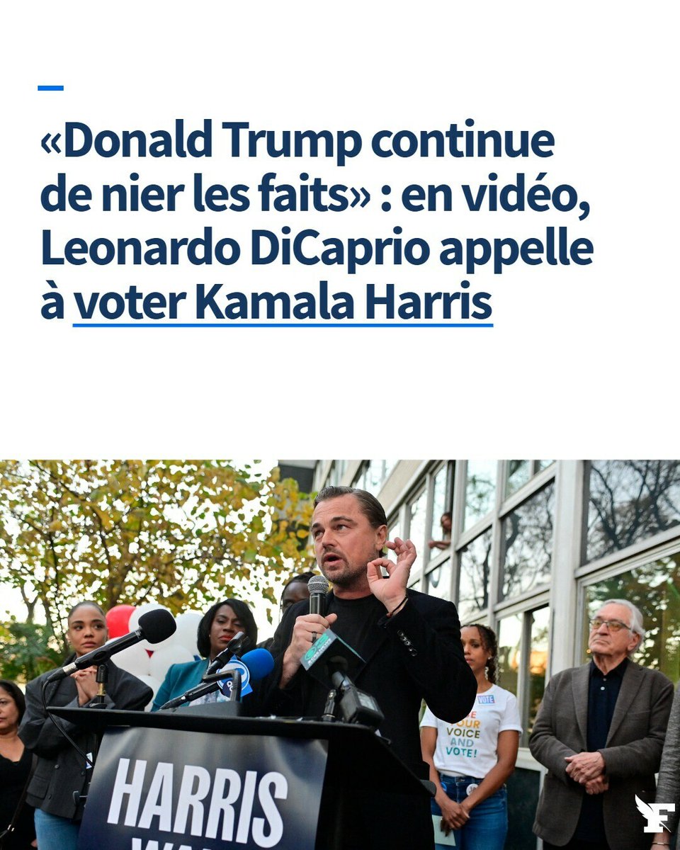 Dans une séquence publiée sur son compte Instagram, le vendredi 25 octobre, l'acteur a fustigé l'inaction de l'ancien président américain en matière d'écologie. → l.lefigaro.fr/i5f