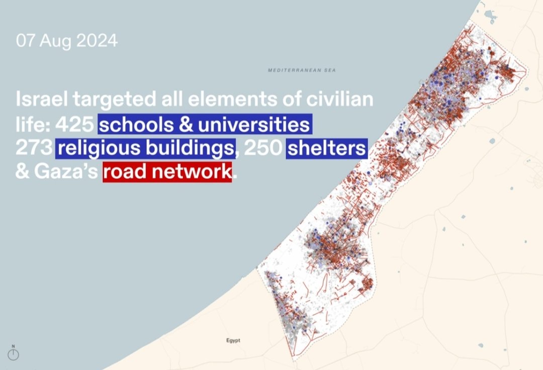 El minucioso trabajo de Forensic Architecture sobre Gaza demuestra más allá de toda duda el carácter genocida de la campaña militar de Israel. El director de Forensic Architecture, Eyal Weizman, es israelí. 
forensic-architecture.org/investigation/…