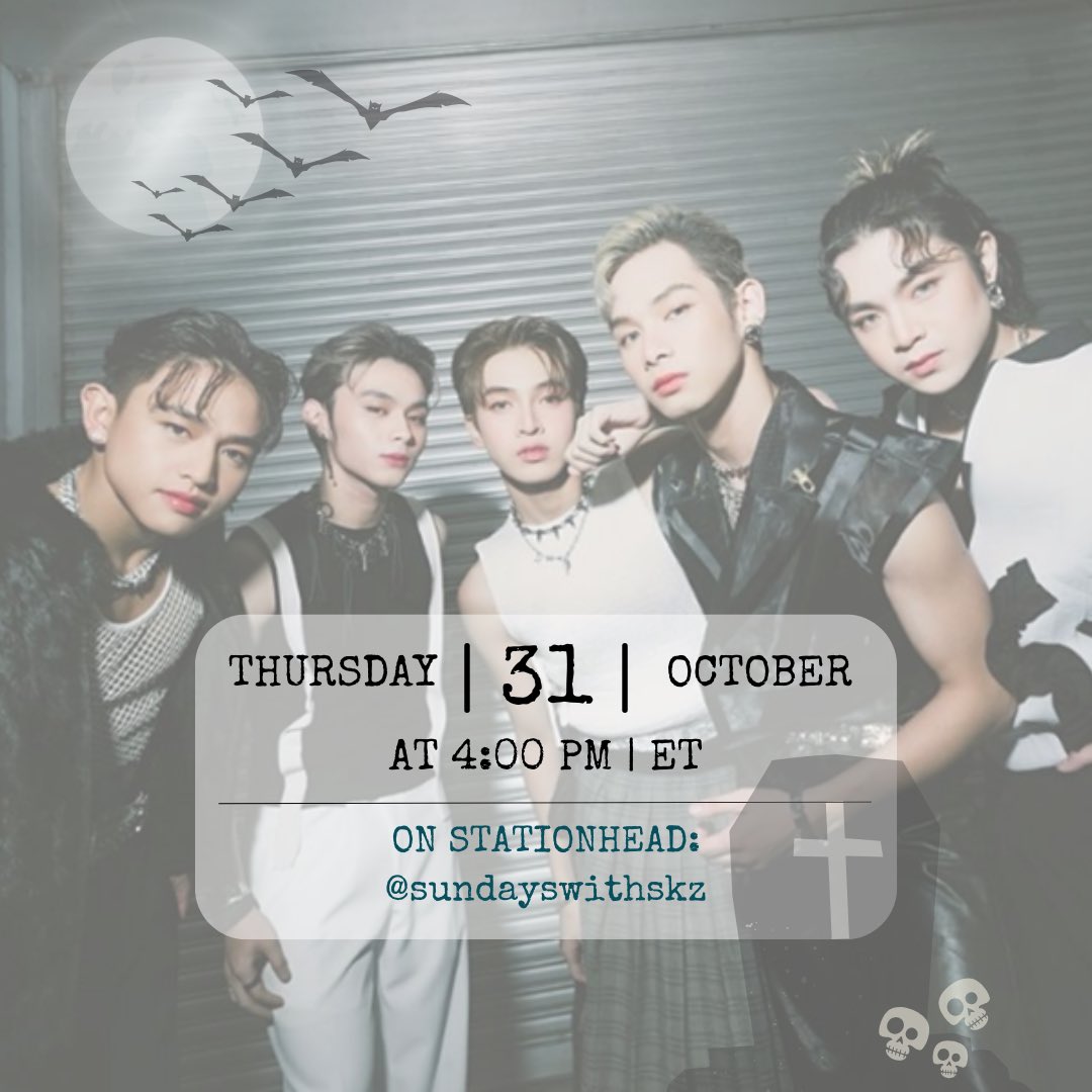 vxonstationhead's tweet photo. 👻 Halloween Streaming collaboration on @STATIONHEAD coming up this week!
Please see posters for the schedule.
@USVixies will co-host on:
🗓️ October 31 | 4 PM ET 🇺🇸
November 1 | 4 AM PHT 🇵🇭
🔗https://t.co/lNw9tKlCtV
#TrickOrStream
@vxonofficial #VXON https://t.co/DnwqK0X7Ua