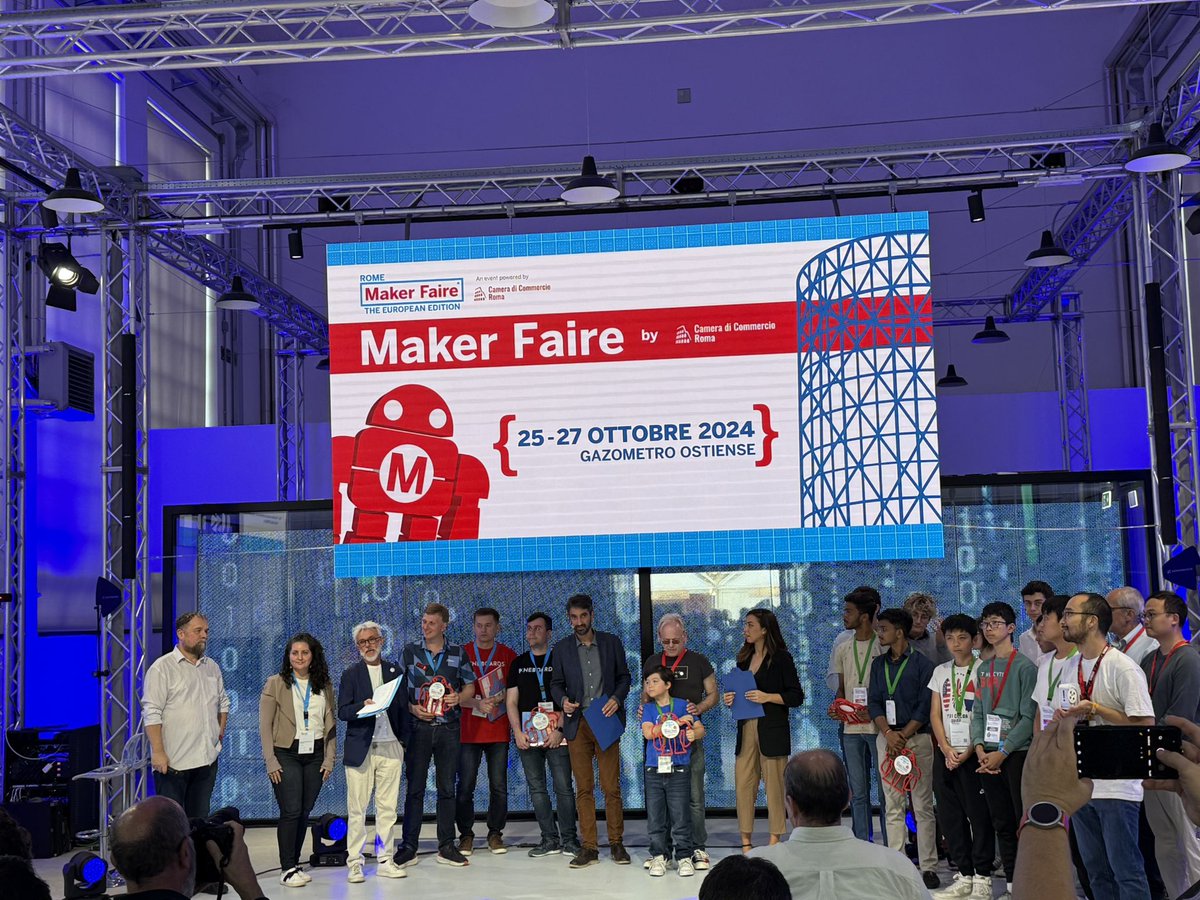 MakerFaireRome's tweet photo. 🎉 Un ringraziamento speciale ai nuovi partner che hanno creduto in #MFR2024 e che hanno deciso di #supportare la XII edizione di Maker Faire Rome
• OpnTec - Germany - M16
• CELUS - GmbHGermany - M3 @Celus_io
• Pineboards - Poland - M6 @Pineboards
• Red Pitaya - Slovenia M5 @RedPitayaCom
• New York University Tandon School of Engineering United States J17 @nyutandon