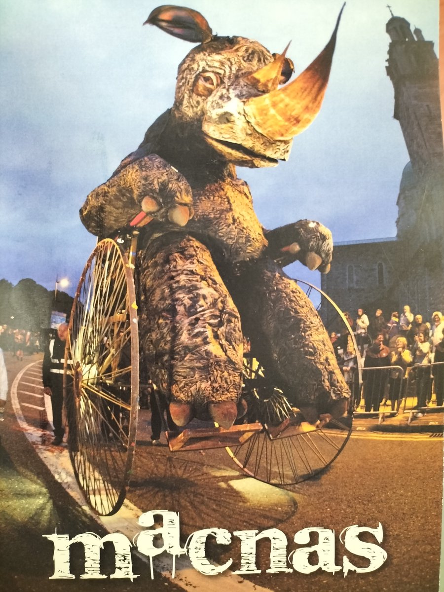UniOfGalwayLib's tweet photo. If you missed the #macnas parade on Saturday you can catch it this evening @6.30 EyreSq...More images from our #archivalcollection. Full listing here :https://t.co/m8tXjS9Zvi
#theatrearchive #specialcollections #macnasparade #galwayinthearts #performancearts #drama #costume https://t.co/GqYgJVjrFc