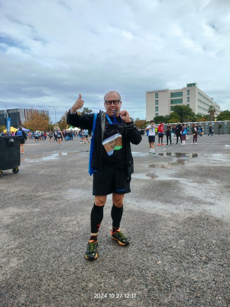 otra media maraton a la saca...ya van muchas! running valencia desde 2008 cada año!