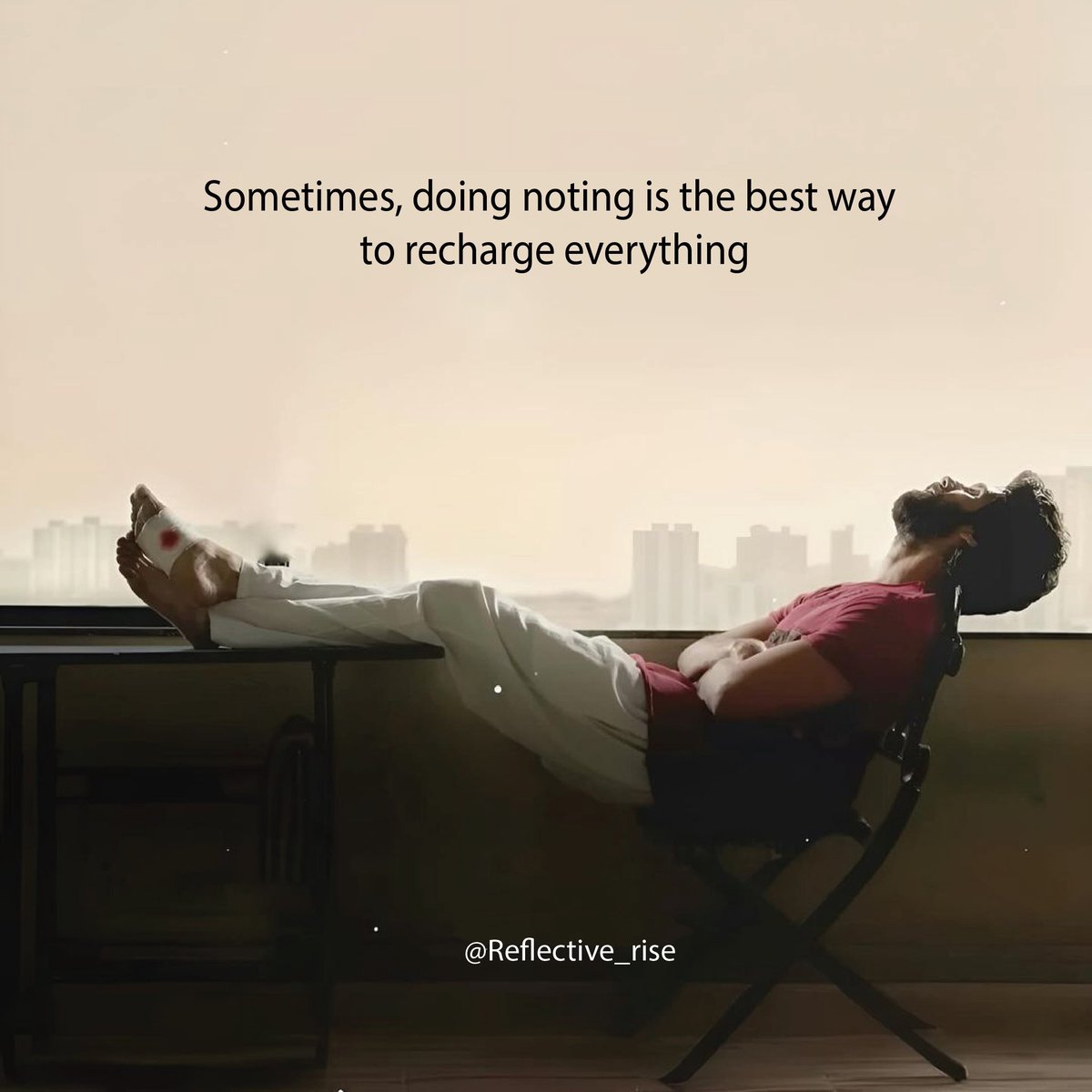 Reflective31894's tweet photo. Sometimes, the best productivity hack is simply taking a moment to do nothing. Rest is the ultimate recharge
#rechargeyoursoul #restandreflect #mentalwellness #selfcaresunday #innerpeace #slowdown #takeabreak https://t.co/rgmfbJ3mia