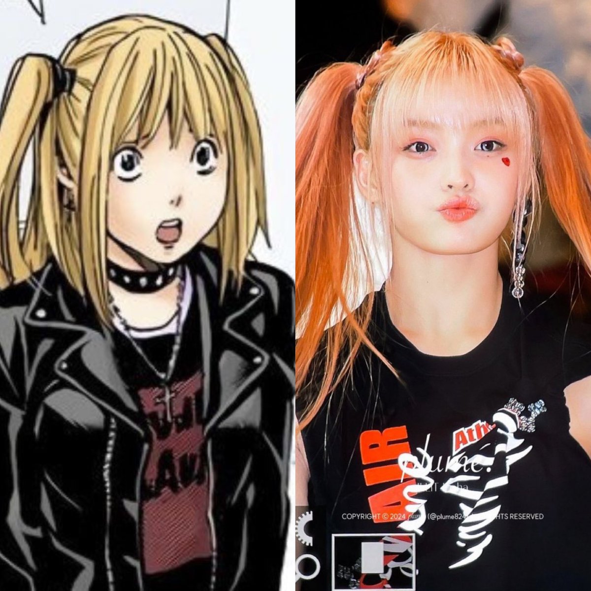 Mokacoldbrew's tweet photo. She is never beating the Misa irl allegations 
#Iroha #ILLIT #misa #deathnotes https://t.co/3j1cJK8l2o