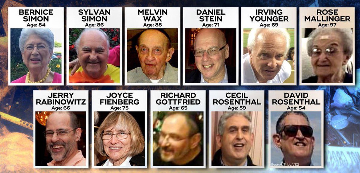 cmcsed9's tweet photo. Six years ago, a hate filled man walked into the Tree of Life synagogue in Pittsburgh and killed 11 people while injuring six others. Take a moment to remember them today and everyday. #StrongerThanHate https://t.co/SBEdoqq0zs