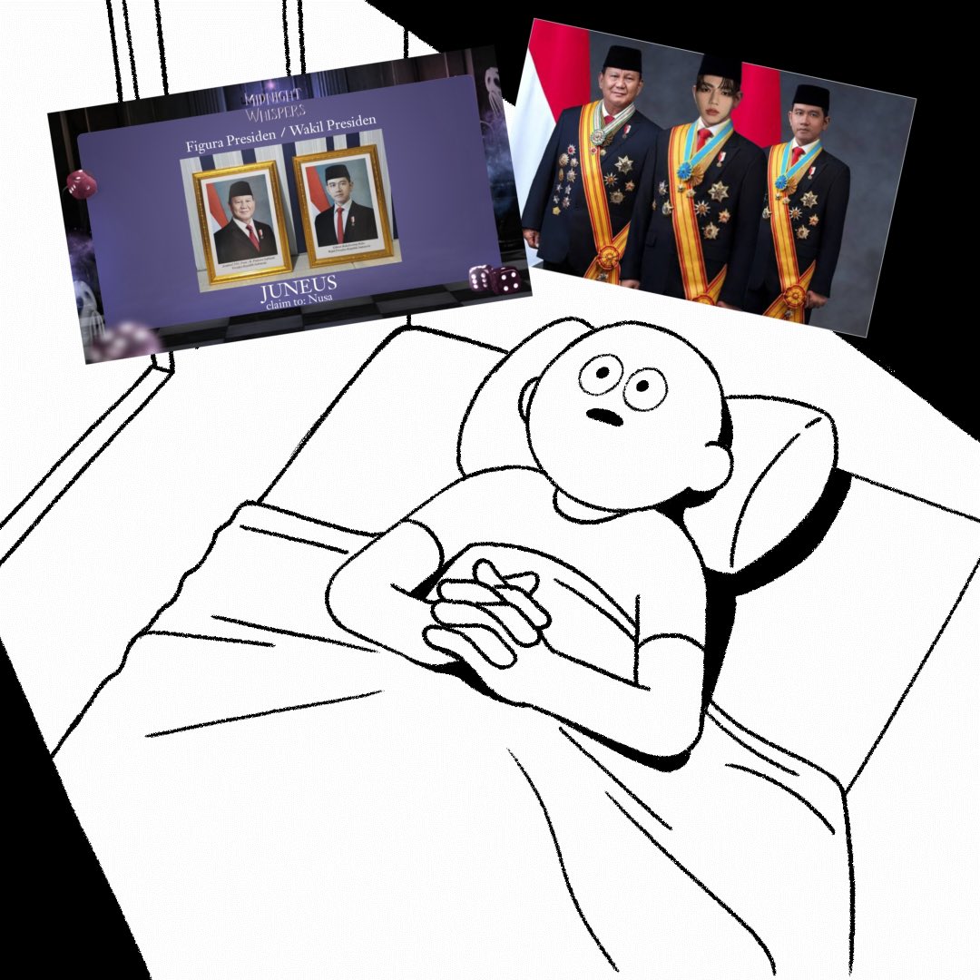 Semoga bisa tidur ya.