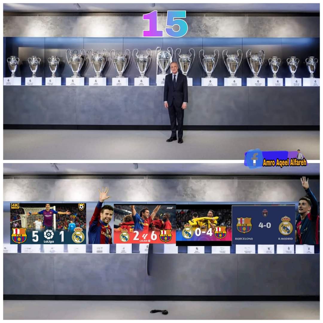 XtraMadrid_'s tweet photo. طارق ذياب : "جمهور ريال مدريد يحتفل بالألقاب في نهاية الموسم ولكن جمهور برشلونة يحتفلون بالنقاط في بداية الموسم". https://t.co/Y3m0GpGeN5