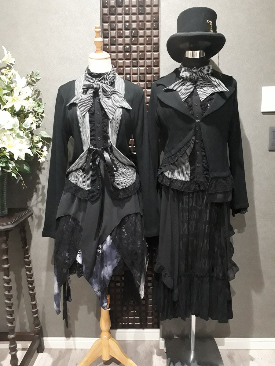 h.NAOTO × ナイトメア・ビフォア・クリスマス　ジャック　ワンピース L h.NAOTO L ナイトメアビフォアクリスマス ワンピース ジャック