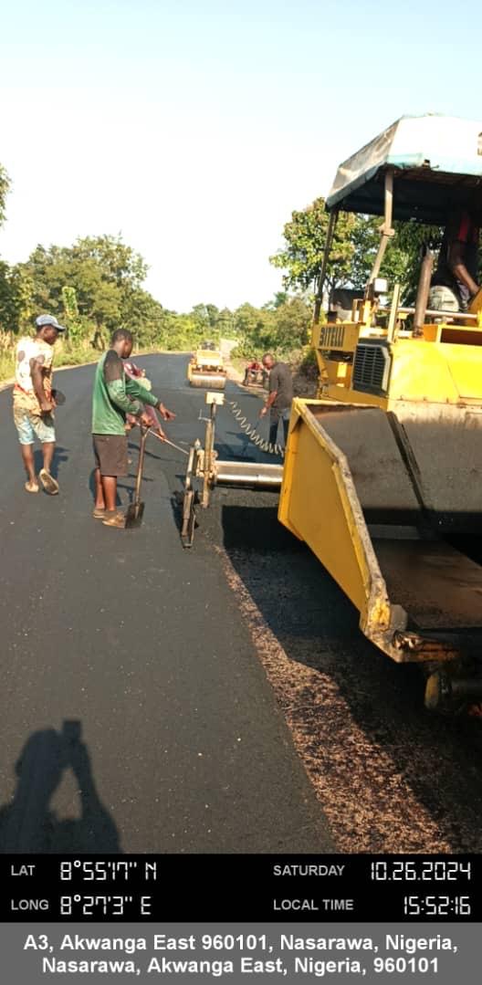 JJ_umaru's tweet photo. TO GOD BE THE GLORY 

Our Motion on the Rehabilitation of Akwanga-Wamba Road has taken effect as the contractor has commenced work on the Akwanga-wamba Road. 

WAN shall be greater than we met it. https://t.co/6G952T528a