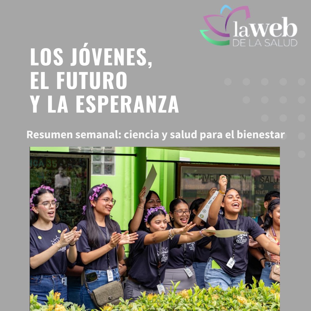 La nueva generación dedicada a la investigación y  promoción en salud, son el viento fresco de una semana de grandes alegrías en nombre de la ciencia y la prevención
<a href="/UNIVERSIDAD_PMA/">Universidad dePanamá</a> <a href="/orislcalvo/">Oris Calvo</a> <a href="/utppanama/">UTP Panamá</a> <a href="/Lmunoz08Esther/">Lilia Esther Muñoz A</a> <a href="/senacyt/">Senacyt Panamá</a> <a href="/EOrtegaBarria/">Eduardo Ortega-Barria</a> 
lawebdelasalud.com/los-jovenes-el…