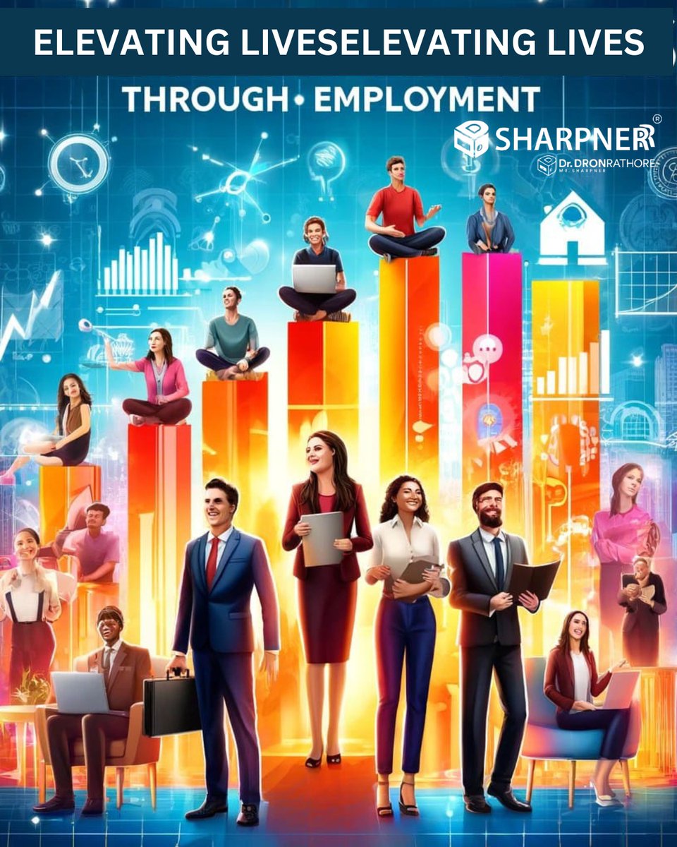 drdronrathore's tweet photo. 🌟 Elevating lives through employment! At Sharpnerr, we're committed to creating opportunities and unlocking potential for everyone. Together, let's build a future where careers thrive and dreams come true. Join us on this journey!🚀#sharpnerr #CareerGrowth #drdron #drdronrathore https://t.co/AddNCLCPkf