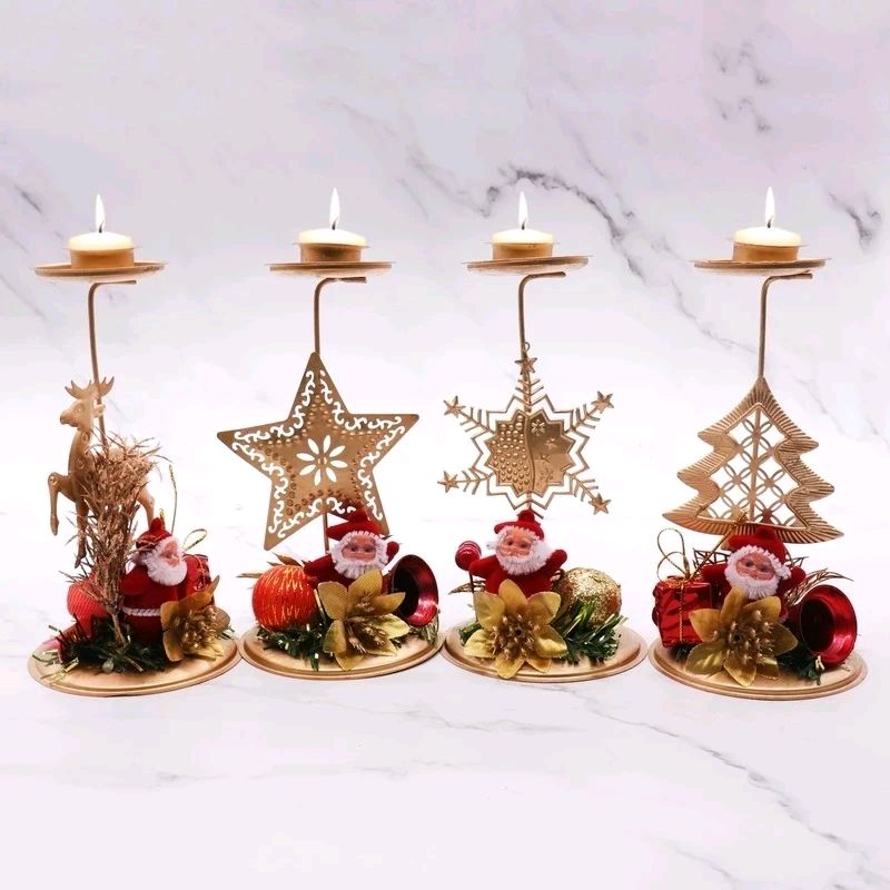 Dê uma olhada em Porta Velas De Ferro Para Decoração De Natal/Papai Noel/Flocos De Neve/Ornamento De Vela Estrela Mesa por R$22,59. Compre na Shopee agora! s.shopee.com.br/3q5QY9Ex9B?sha…