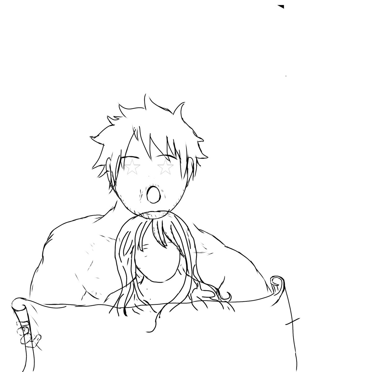 ichi32327's tweet photo. Llevo tantos días practicando hacer cuerpos masculinos que ya no se se hacer rostros y ni cuerpos femeninos 😭
#luffyxnami #luffy #nami #dibujo https://t.co/P9W5AoBS3B