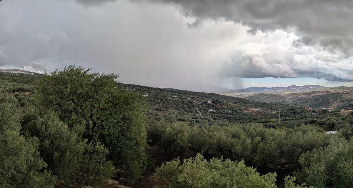 Er komt een klein buitje aan!