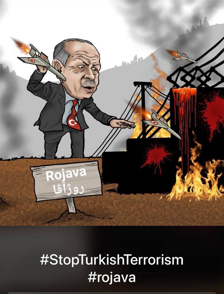 kurditarihii's tweet photo. ROJAVA wê liber xwe bide
#StopTurkishterrorist
#RojavadaKatliamVar
#SaveRojava
#kurdistan https://t.co/dYgaXbs4UH