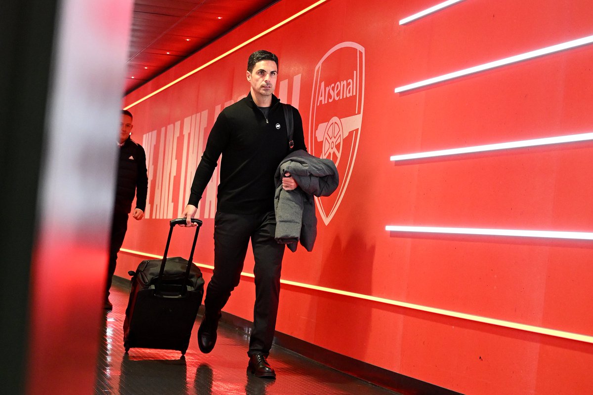 Arsenal's tweet photo. The Arsenal.

Team news 🔜 https://t.co/rqFkb9nIVj