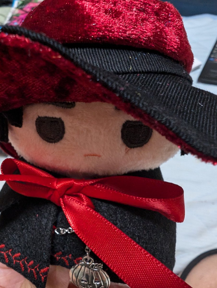 sasamiya0917's tweet photo. (@chikash_pj )さんのハロウィンコス購入。
リボンが変なのは不器用特級だから仕方ない
ふわころりんの服は新しい子が来たら着せる https://t.co/F0mHsrm2PL