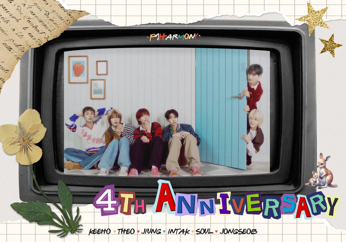 [Anniversary] #P1Harmony 데뷔 4주년 #P1Harmony_4th_Anniversary
2024.10.28 #P1Harmony 의 데뷔 4주년을 축하해주세요♡
<a href="/P1H_official/">P1Harmony official</a>