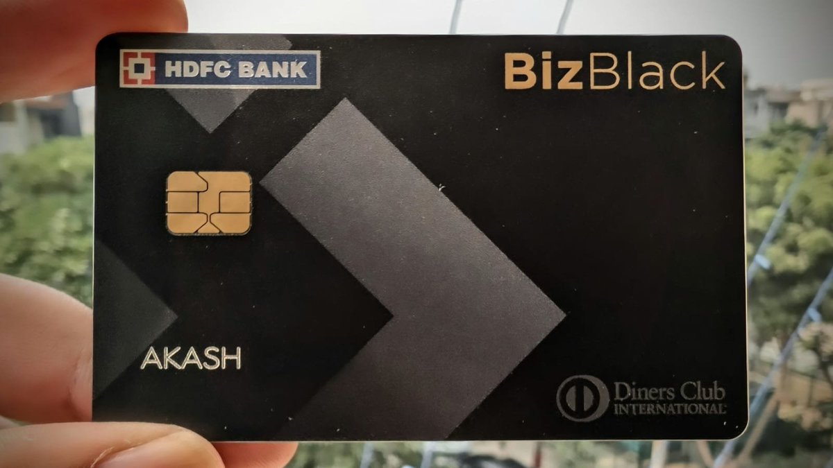 ccg33k's tweet photo. 🚨 Tadaaaaa! 💳 Added a new card to the wallet! 

Biz Black Metal  #NewCardAlert

Though I’m joining a bit late, it was definitely worth the wait. This card was actually easier to get than my Infinia! The local HDFC rep came right to my home, had me fill out the floater form, and within a week, the card was in my hands. Super smooth experience!

Here’s the Game Plan:
I’ll be using it primarily for monthly tax payments of around 60k, which should earn me a cool 7,500 points each time. As long as these rewards last, I’m all in! 🤞 Plus, there’s an extra 5x/10x quota for an additional 10K points—just in case I ever hit the Infinia limit, though that’s not too likely.

As a #ccgeek, this setup feels like a win. I’m now able to maximize my biggest recurring expense (taxes!) and enjoy the perks that come with it.

With this addition, my wallet feels complete and undeniably heavier with metal cards like the Platinum Charge, Olympus, Infinia, Biz Black, HSBC Premier, Burgundy Private, and Magnus Burgundy.

#ccgeeks #MetalCards #HDFC #Infinia #CardCollection @imYadav31