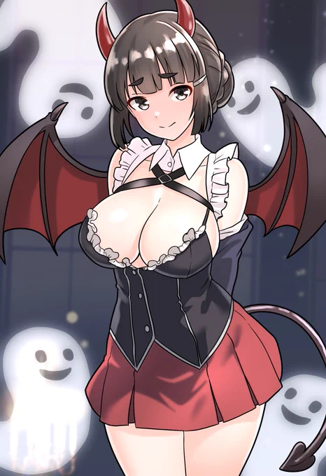 悪魔コス妙高さん(◜ᴗ◝ )#艦これ #ハロウィン 