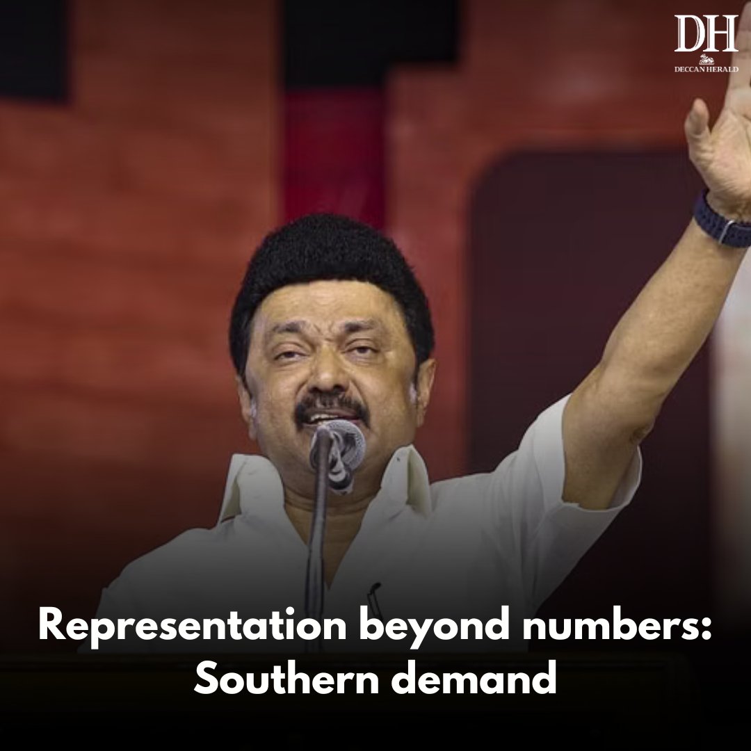 DeccanHerald's tweet photo. Will #lowerpopulation numbers and #demographicdividends impact how the voices of #southernstates are heard at the Centre?

https://t.co/J1KQUVRoZk https://t.co/55fQyUVhRE
