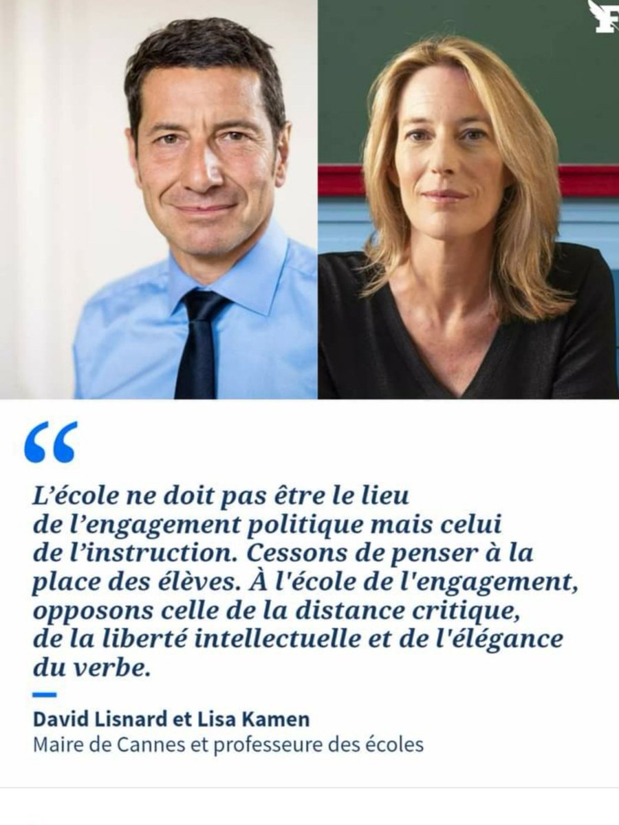pays_francoise's tweet photo. @davidlisnard
@LisaKamenHirsig 
 26/10/23.

Je me permets de rajouter, que l'école ne doit pas être un lieu d'apprentissage du transgenre, Wokisme, d' éducation sexuelle perverse imposée à fort pouvoir perturbateur psychologique de l'enfant, parfois irréversible. https://t.co/keFmacvC5S