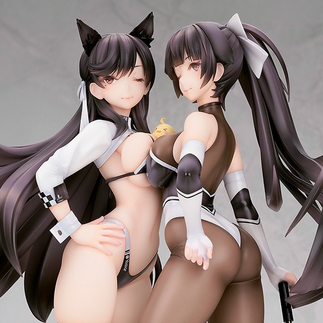 愛宕(アズールレーン) ,凄艶のマックススピード ,饅頭(アズールレーン) ,高雄(アズールレーン) 「 タオぺこさんは高雄ちゃんRQ右側のキャラコスやられているので、左の愛宕(あたご」|あやたのイラスト