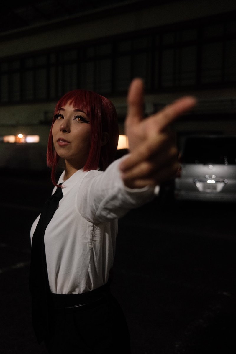 namudimps's tweet photo. Got some sick photos as Makima tytyy @Listlss :333

 #chainsawman #makima #cosplay https://t.co/74gvsr1gRX