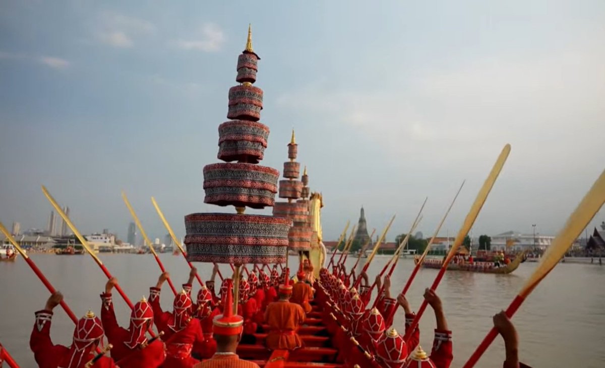 Pamahaphai2512's tweet photo. งามดั่งสรวงสวรรค์ พระราชพิธีอันศักดิ์สิทธิ์ ภูมิใจในโบราณราชประเพณีและสถาบันพระมหากษัตริย์ #เรือพระราชพิธี #ขบวนพยุหยาตราทางชลมารค2567 https://t.co/abqvJKzKk0