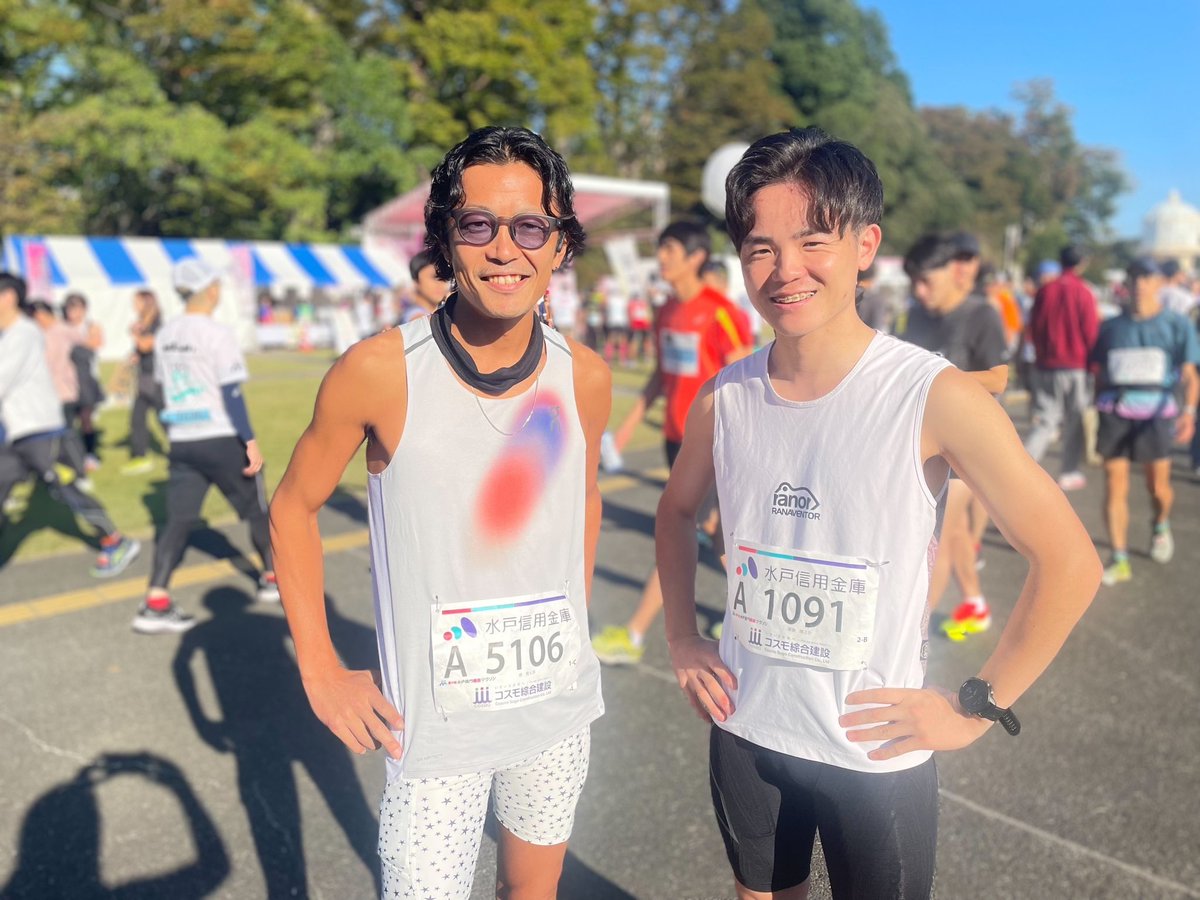 8strike9ball's tweet photo. 水戸黄門漫遊マラソン🏃‍♂️
去年夏の怪我以降、色々重なりここ一年以上まともに走れておりませんでした
ランよりやりたい事も出てきてXとも距離を置いてたけどやはりマラソン最高だ✨
動画を撮ってくれた@Kakemama1 や、気にかけて声を掛けて下さった先輩方のお陰でsub3復帰できました😭
感謝しかない！ https://t.co/Jn3P355Gr2