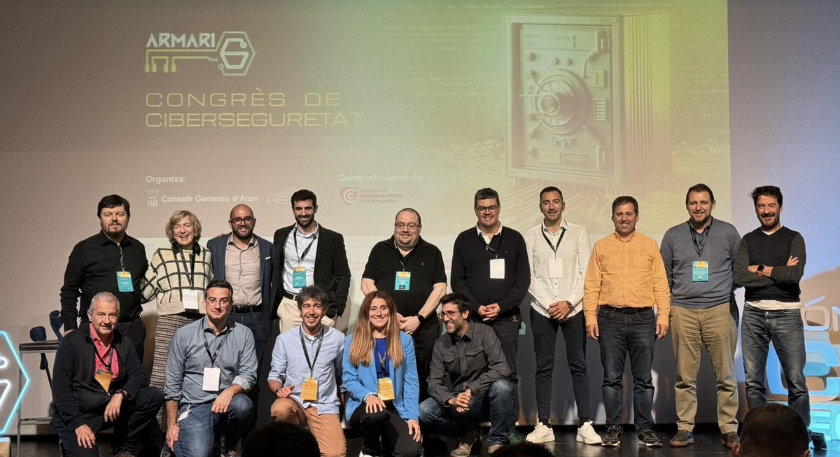 Tanquem Congrés de Ciberseguretat Armari6 i també concloem el Catalunya Rural Hub. Sense cap mena de dubte no puc estar més agraït a totes les persones, empreses i institucions que he conegut i a tothom qui ho ha fet possible. Vull dir que això no és cap cloenda de comiat,